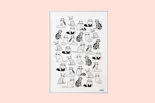 Affiche Chats