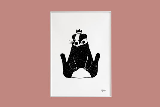 Affiche Blaireau King